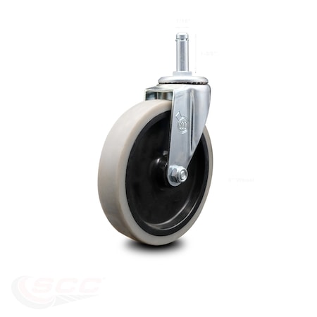 Service Caster Cambro 41076 Replacement Swivel Caster-BC340KD Utility Cart CAM-SCC-GR05S510-TPRS-716138